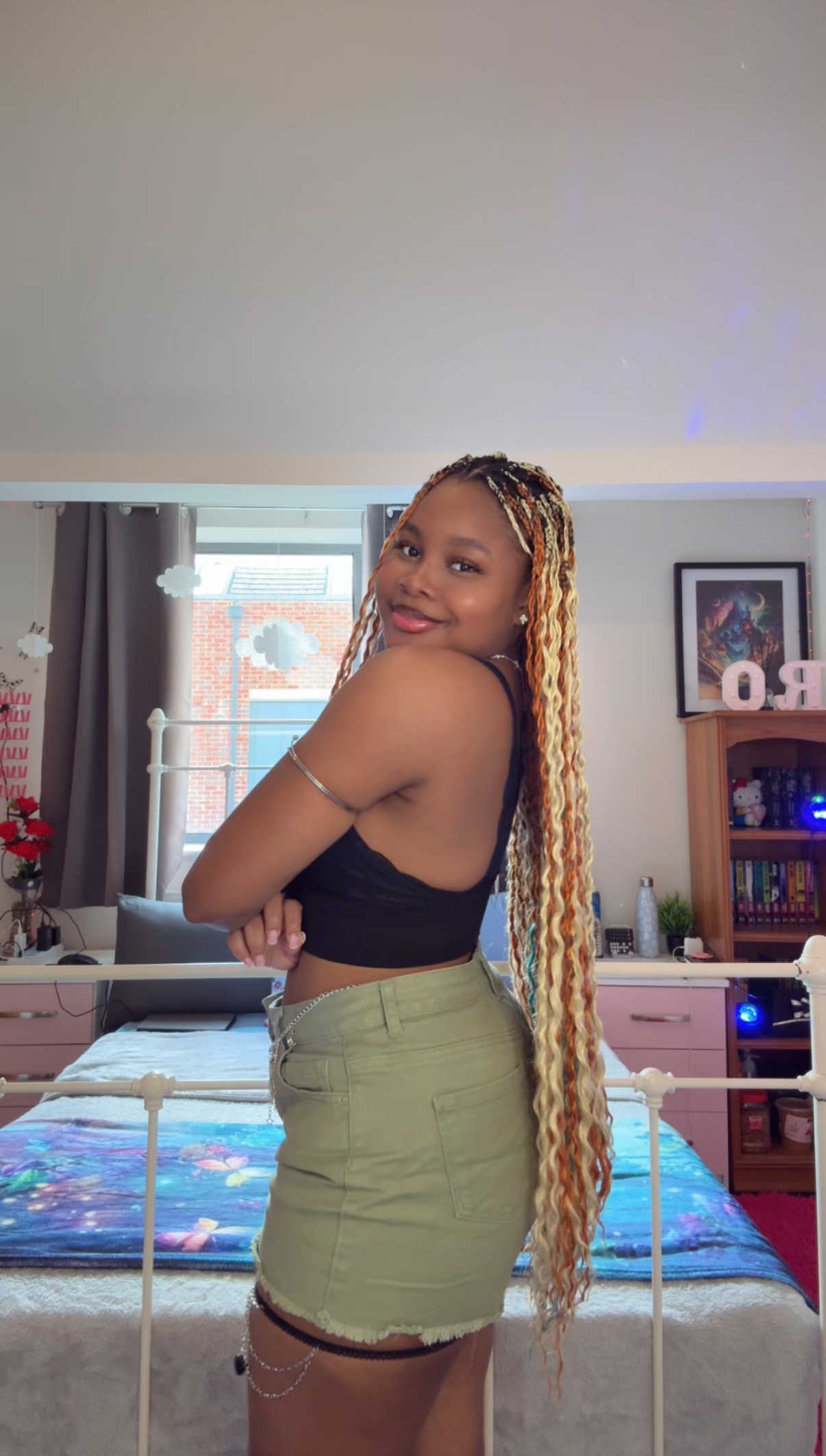 Deep wave braids (S/medium size)