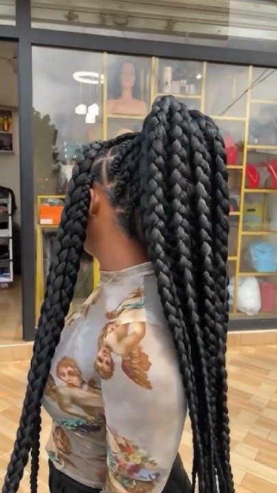 Loose Braids (Large: Waist length)