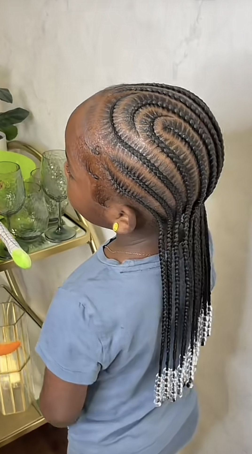 Kids Alicia Keys Cornrows