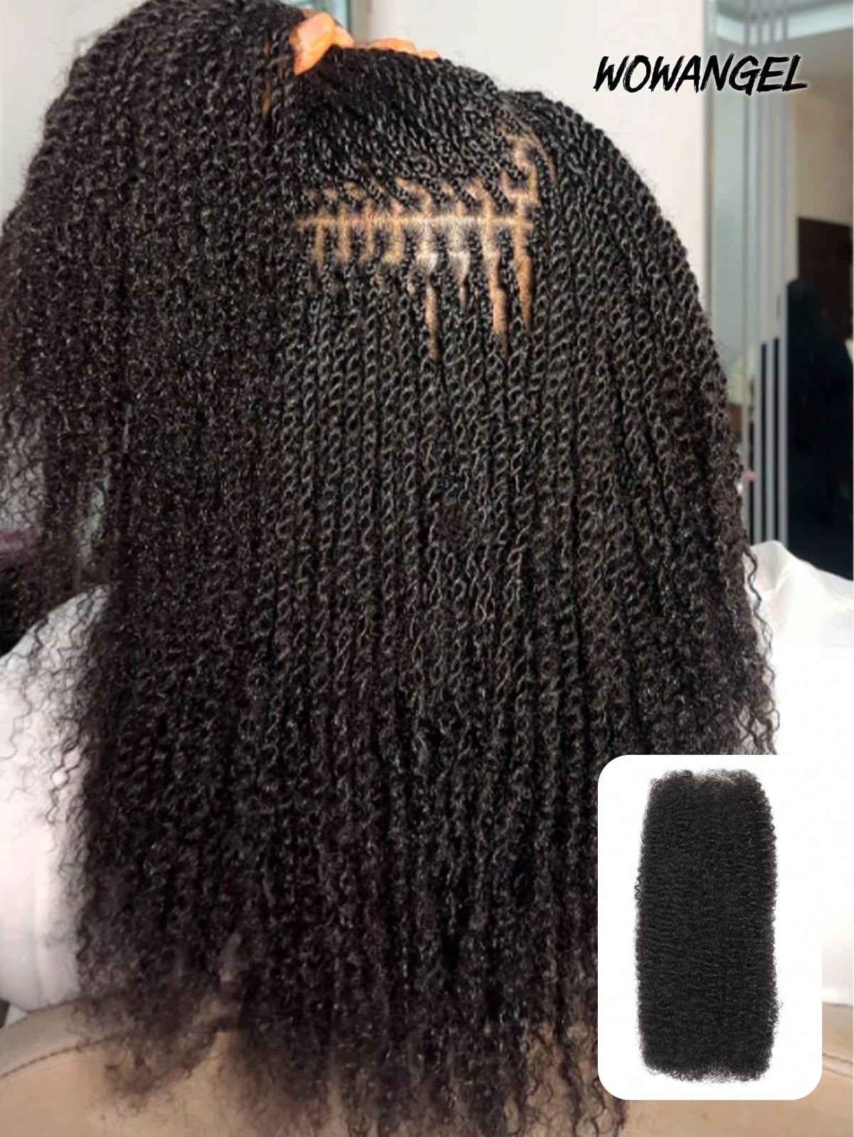Human hair micro twists( 12-20 inches)