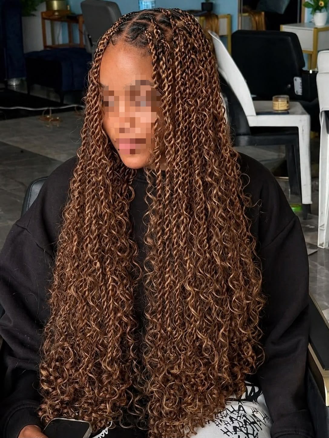 Island twists (Large: waist length)